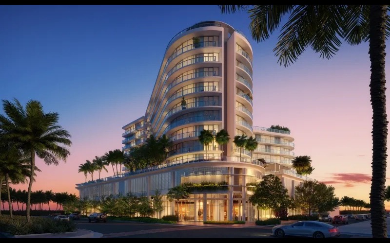 7200 Collins Miami Beach condo rendering, Collins Avenue and 72nd Street North Beach
