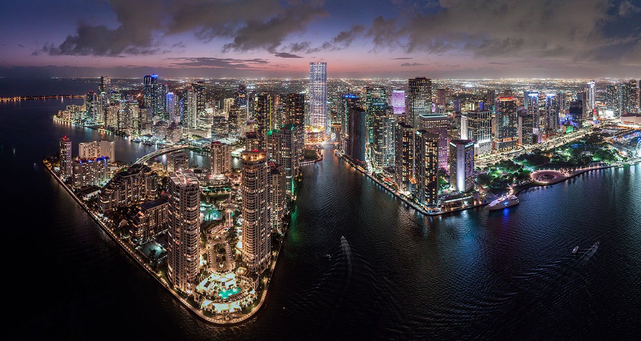 Baccarat Residences Brickell location at 444 Brickell Ave, Miami