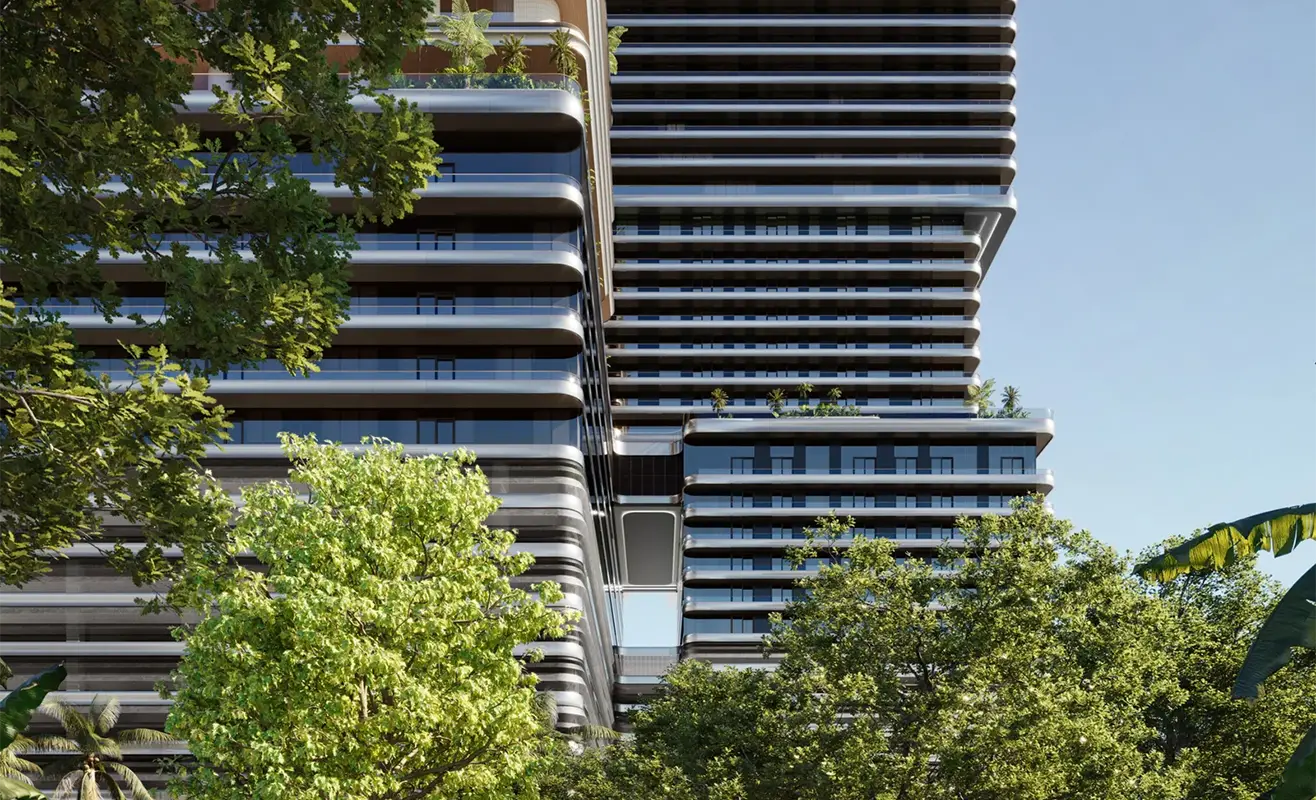 Mercedes-Benz Places Miami amenity deck and lounge area