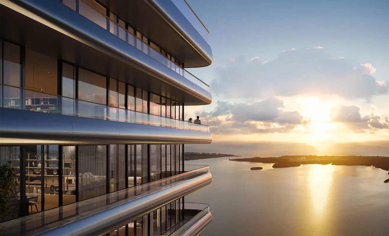 Mercedes-Benz Places Miami building and Brickell skyline