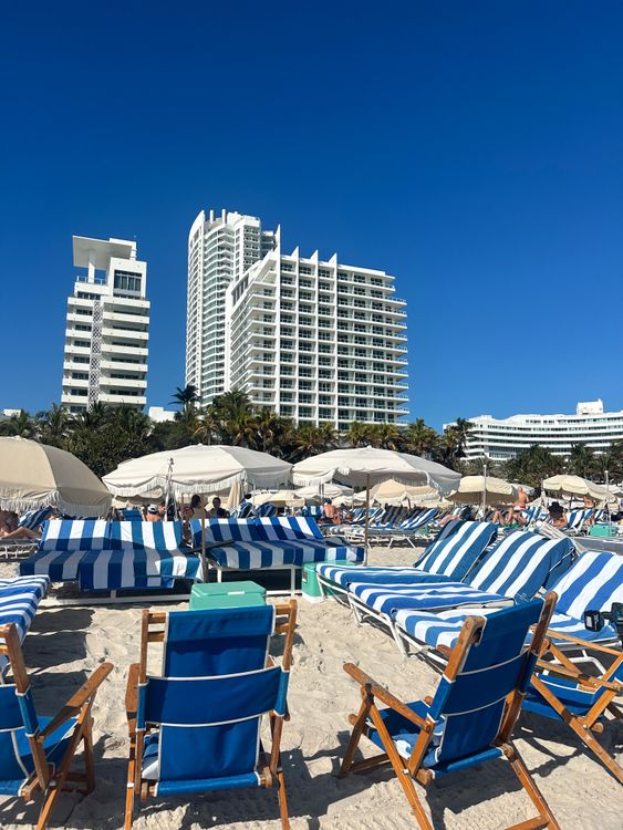 Frente al mar de Miami Beach con torres de condominios de lujo, el segmento de lujo del sur de Florida muy por encima del cual The Delmore se valoró