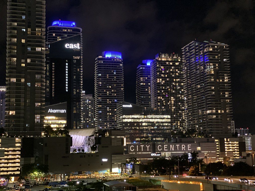 Brickell City Centre, en el distrito de Brickell en Miami