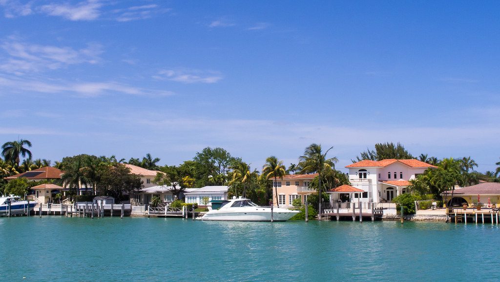 Hibiscus Island in Biscayne Bay