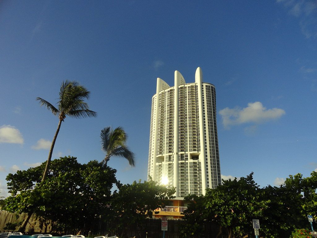 Oceanfront towers in Sunny Isles Beach